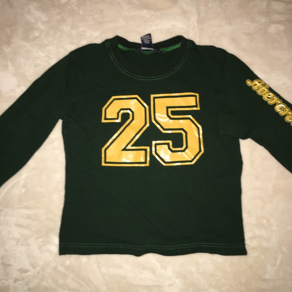 Abercrombie green shirt